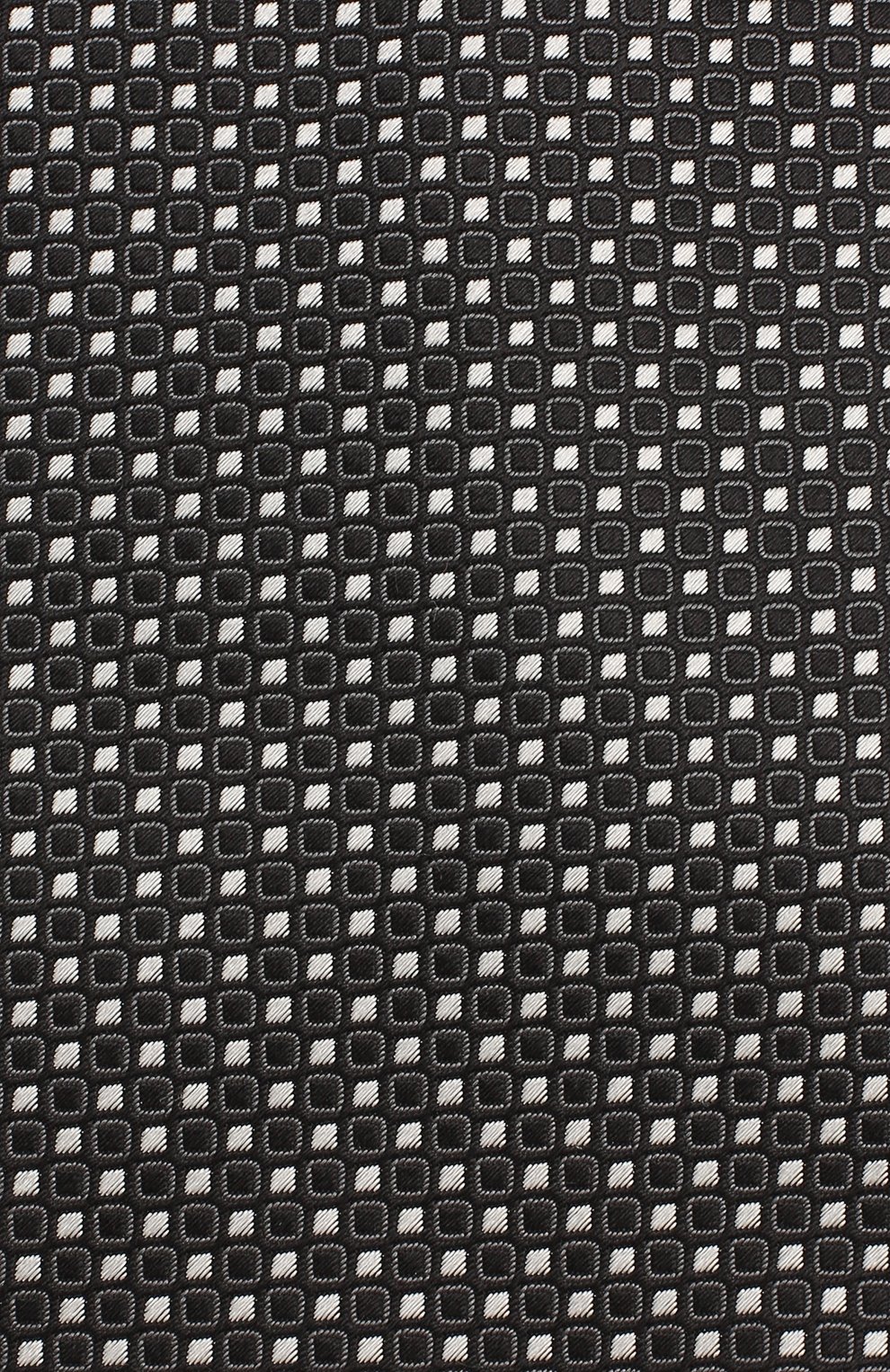 Шелковый галстук GIORGIO ARMANI черно-белого цвета по цене 24050 руб., арт. 360054/9P931, фото 3 Шелковый галстук GIORGIO ARMANI, арт. 360054/9P931, фото 3