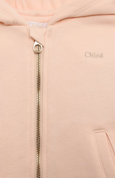 Хлопковая толстовка CHLOÉ, арт. C20014/2A-5A, фото 3