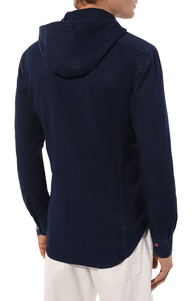 Джинсовая рубашка KITON, арт. UMCMARH08858, фото 4