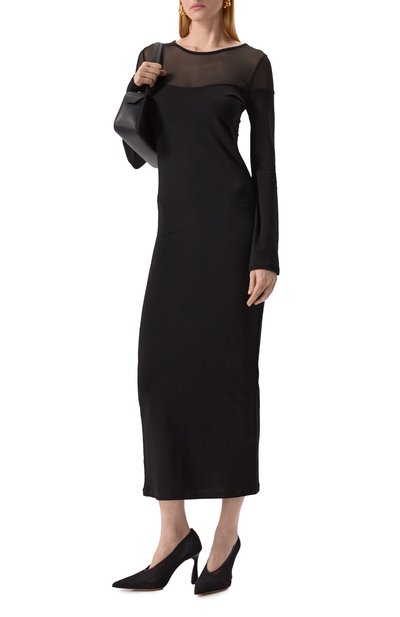 Платье из вискозы и хлопка IRO, арт. WP33DANIA, фото 3