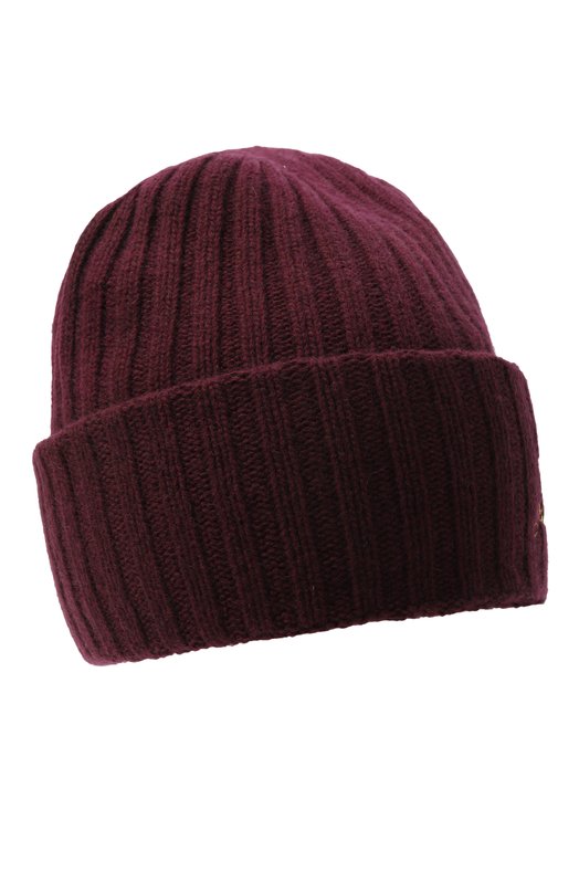 Шапка из шерсти и вискозы Ganni A6930 Бордовый A6930