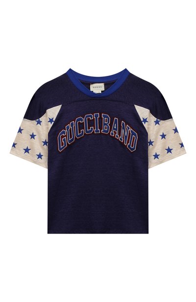 Льняная футболка GUCCI, арт. 591460 XJB3Y