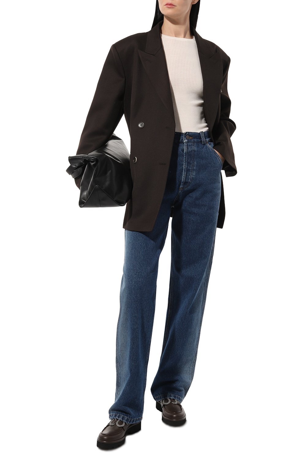 Кожаные лоферы morgana RENE CAOVILLA, арт. C11869-025/0001, фото 2