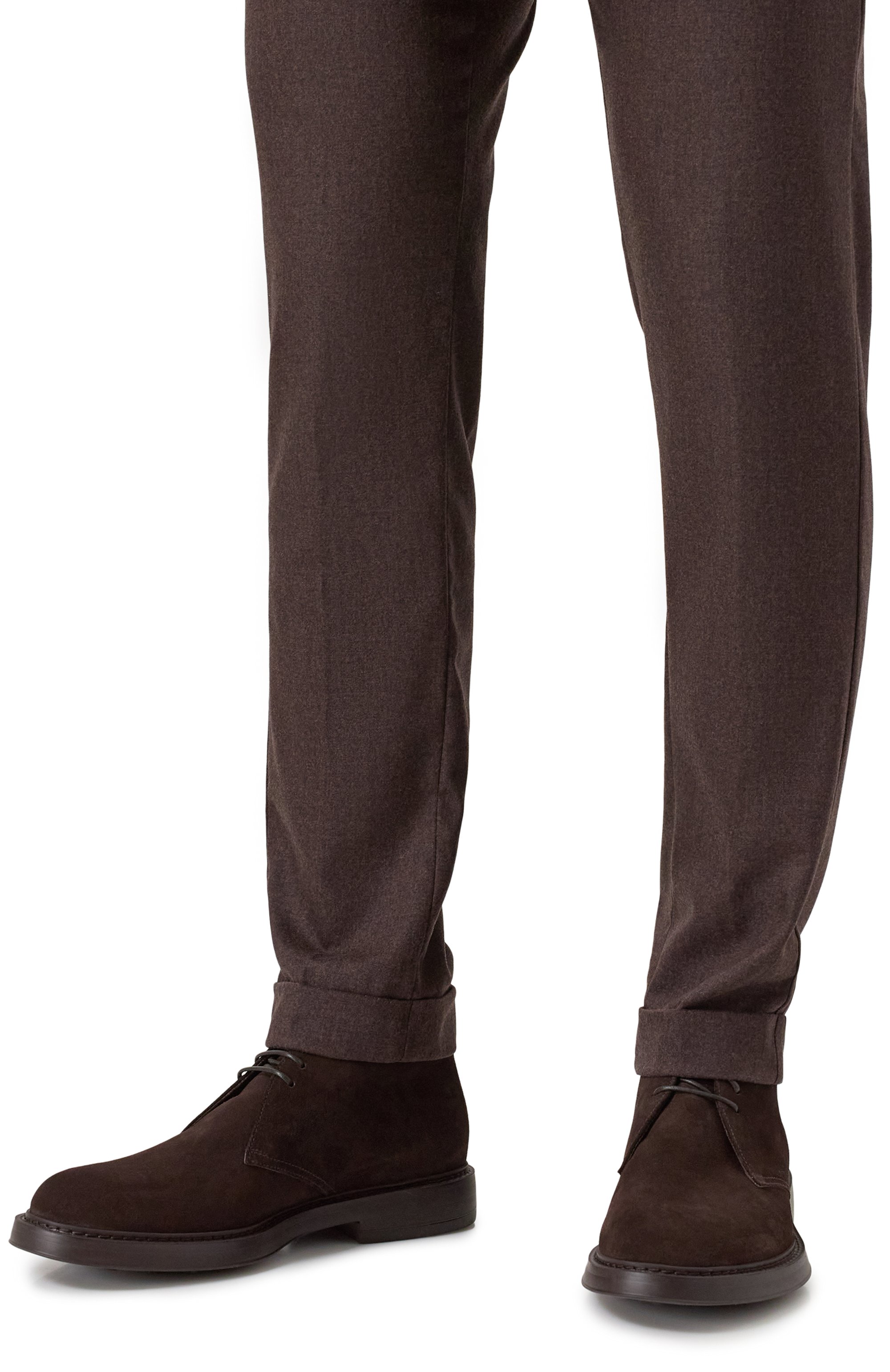 Замшевые ботинки DOUCAL'S, арт. DU3237BRUXUF009N, фото 3