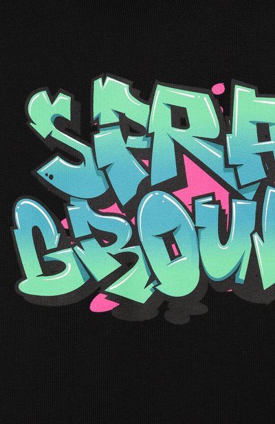 Хлопковое худи SPRAYGROUND, арт. SPY1397EBLK, фото 3