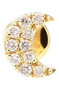 Серьга PERSEE PARIS бесцветного цвета по цене 106600 руб., арт. EA77340-YG, фото 1 Серьга PERSEE PARIS, арт. EA77340-YG, фото 1