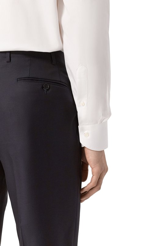 Хлопковая сорочка Canali CCL7098/GD03286 Белый  CCL7098/GD03286 Фото 5