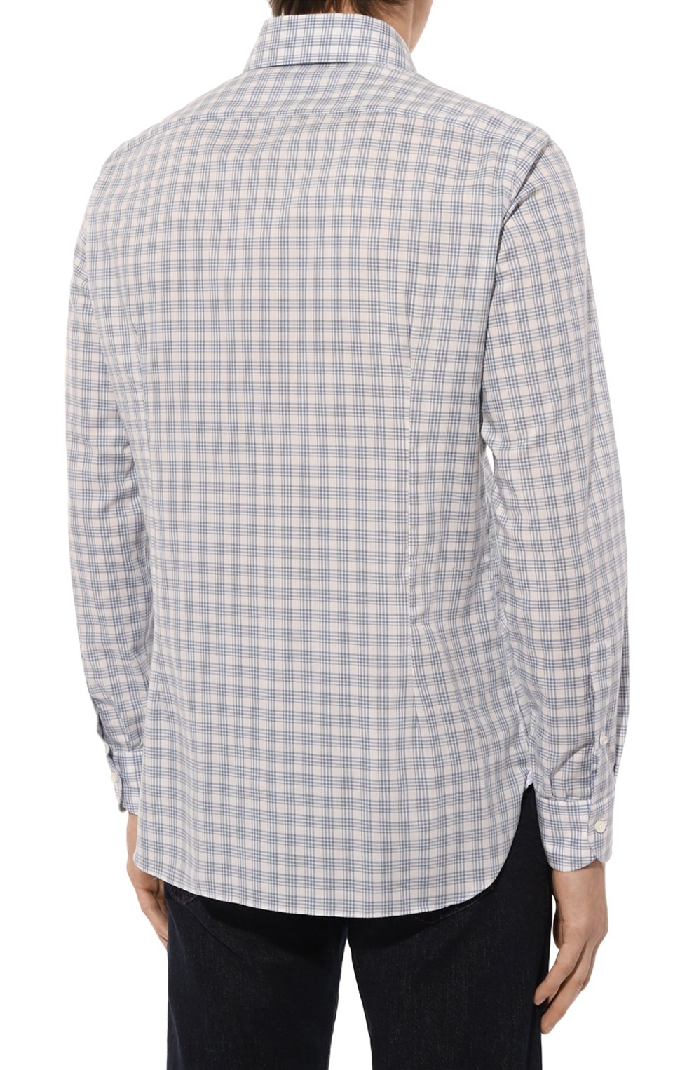 Хлопковая рубашка LUIGI BORRELLI, арт. SR10729, фото 4