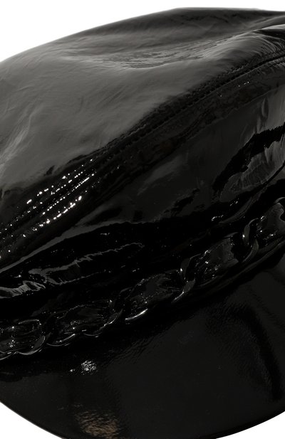 Лакированное кепи с декоративной цепью EUGENIA KIM, арт. 29104-20518E, фото 4