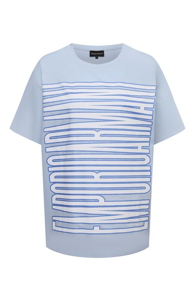 Женская хлопковая футболка EMPORIO ARMANI, арт. 3K2T7Q/2J95Z