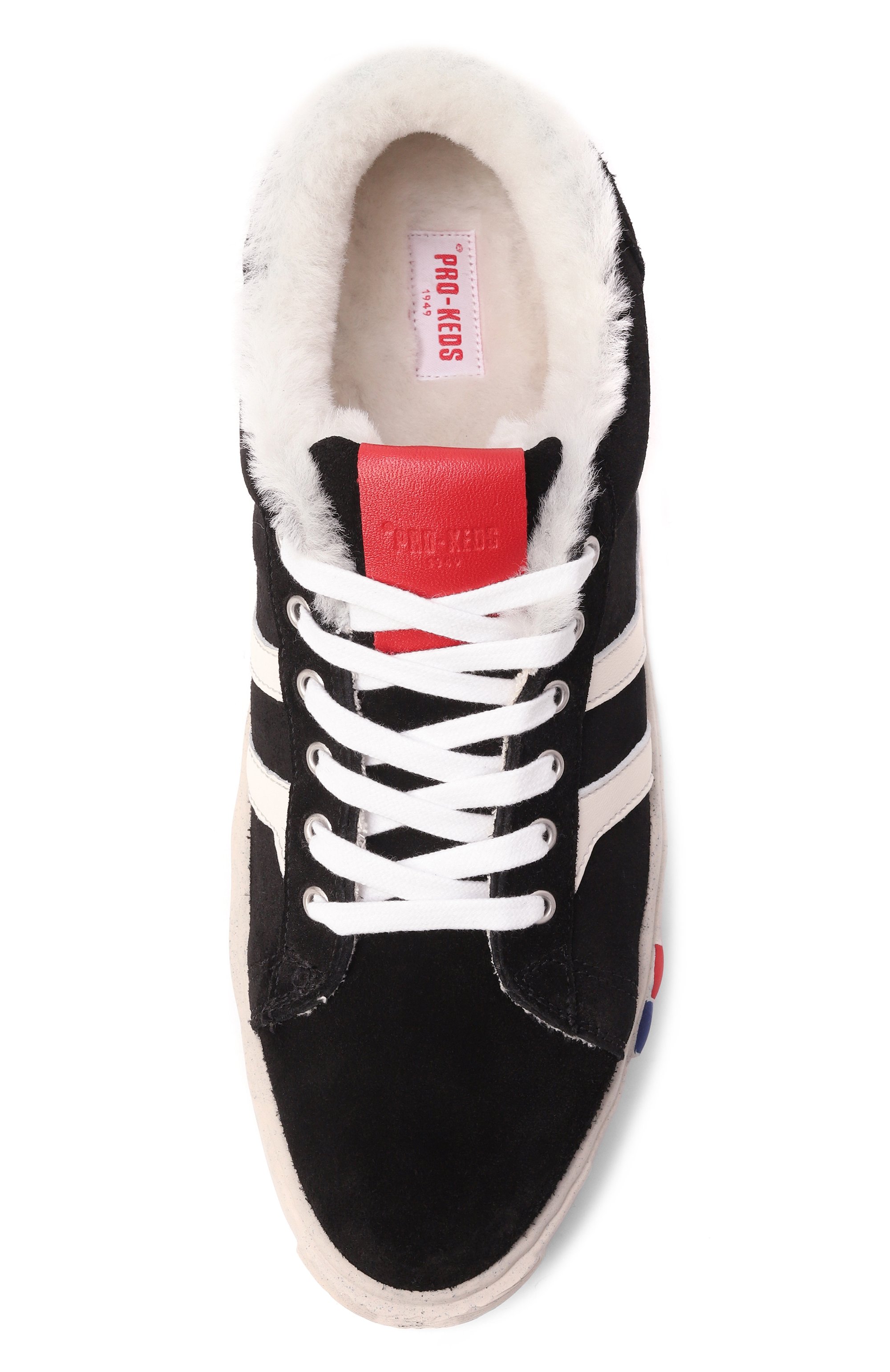 Замшевые кеды royal ii orbit PRO-KEDS 1949 черно-белого цвета по цене 36400 руб., арт. 0425FLM/SS, фото 6 Замшевые кеды royal ii orbit PRO-KEDS 1949, арт. 0425FLM/SS, фото 6