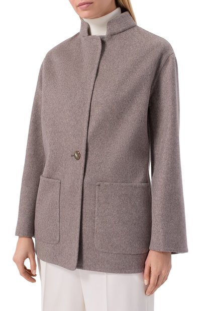 Кашемировое полупальто AGNONA, арт. TF1005E/D7028E, фото 3