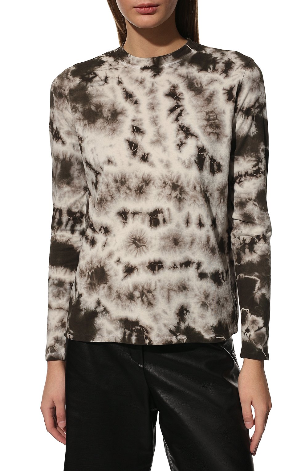 Хлопковый лонгслив PROENZA SCHOULER WHITE LABEL, арт. WL2214237-JCT144-CRS, фото 3