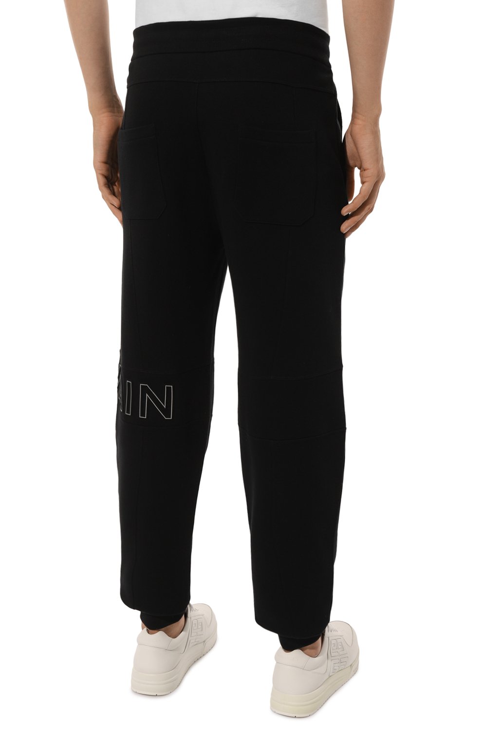 Хлопковые джоггеры BALMAIN, арт. BH10B235/BC22, фото 4