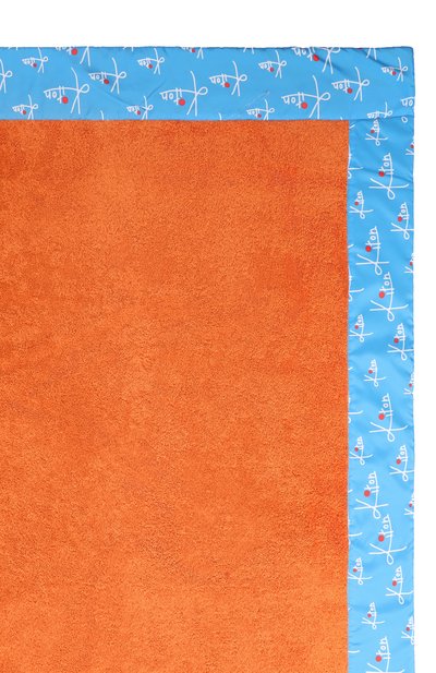 Хлопковое полотенце KITON оранжевого цвета по цене 53050 руб., арт. UTLM02S26193, фото 3 Хлопковое полотенце KITON, арт. UTLM02S26193, фото 3