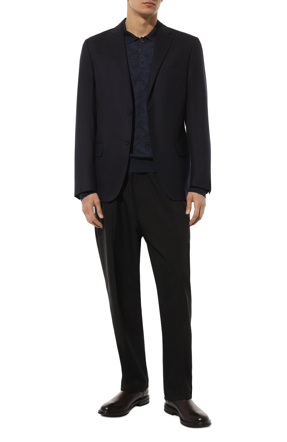 Поло из шерсти и шелка ZILLI, арт. KBP001M0230VRPP00, фото 2