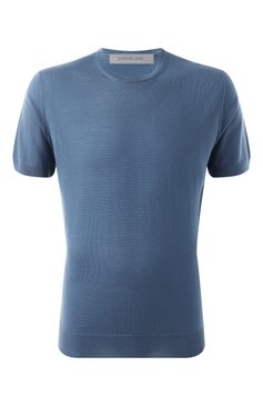 Мужской шерстяной джемпер CORNELIANI синего цвета, арт. 25M525-2525126 | Фото 1 (Драгоценные камни: Проставлено; Материал внешний: Шерсть; Мужское Кросс-КТ: Джемперы; Рукава: Короткие; Вырез: Круглый; Материал сплава: Проставлено; Принт: Без принта; Стили: Кэжуэл; Длина (для топов): Стандартные)