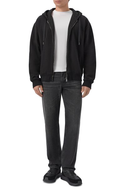 Комбинированные кроссовки EMPORIO ARMANI черного цвета по цене 35800 руб., арт. EM003739/AF19724, фото 2 Комбинированные кроссовки EMPORIO ARMANI, арт. EM003739/AF19724, фото 2