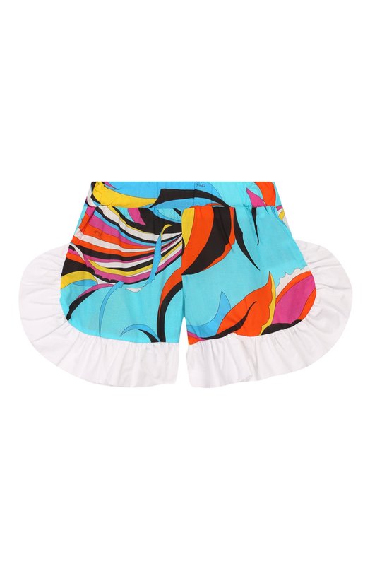 

Хлопковые шорты Emilio Pucci, Зелёный