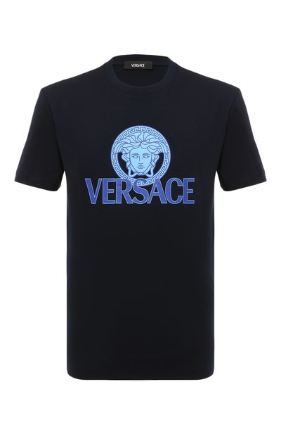 Мужская хлопковая футболка VERSACE, арт. 1014226/1A10088