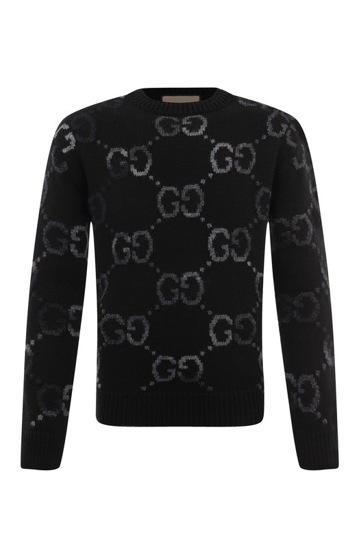 Шерстяной свитер Gucci 770509/XKDSJ Чёрный 770509/XKDSJ