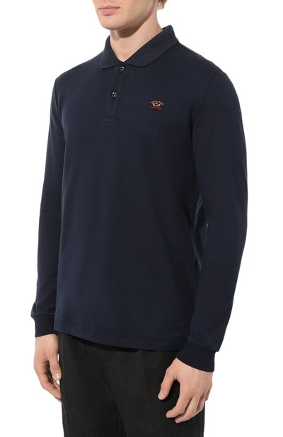 Хлопковое поло PAUL&SHARK, арт. C0P1001, фото 3