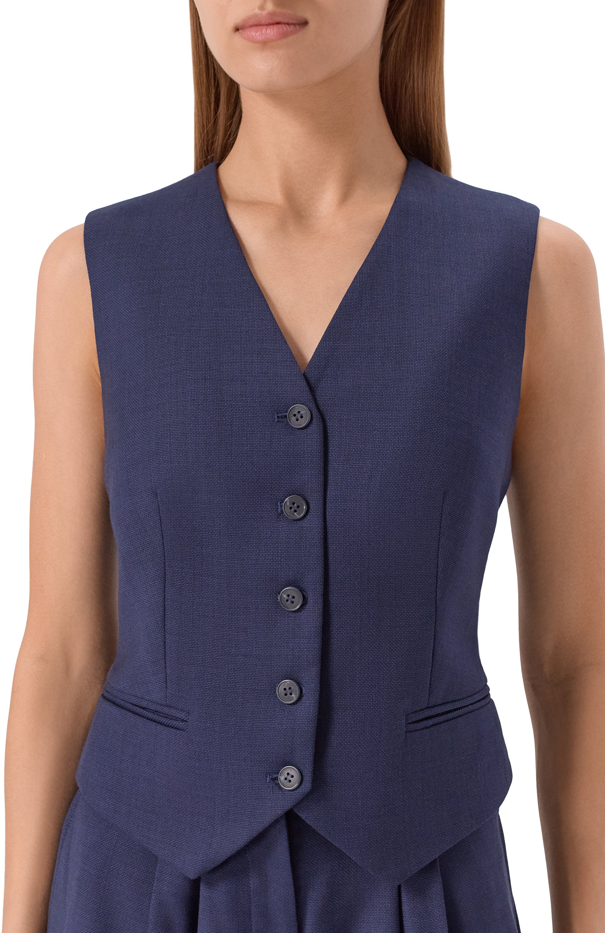 Шерстяной жилет ХОХЛОМА Х АЛЕНА АХМАДУЛЛИНА, арт. WTV2111, фото 5