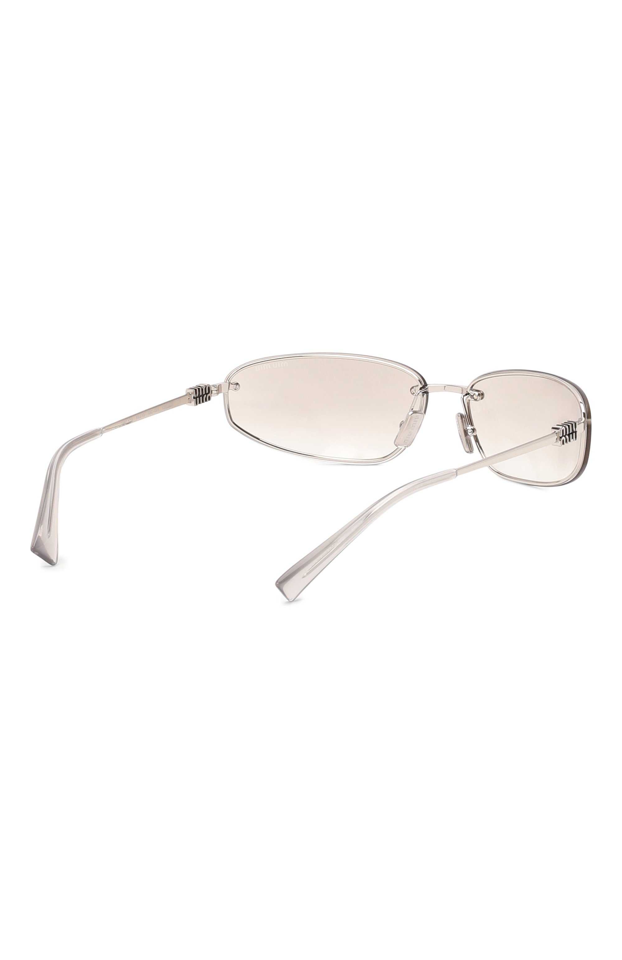 Солнцезащитные очки MIU MIU серого цвета по цене 68950 руб., арт. A50S-1BC8H1, фото 4 Солнцезащитные очки MIU MIU, арт. A50S-1BC8H1, фото 4