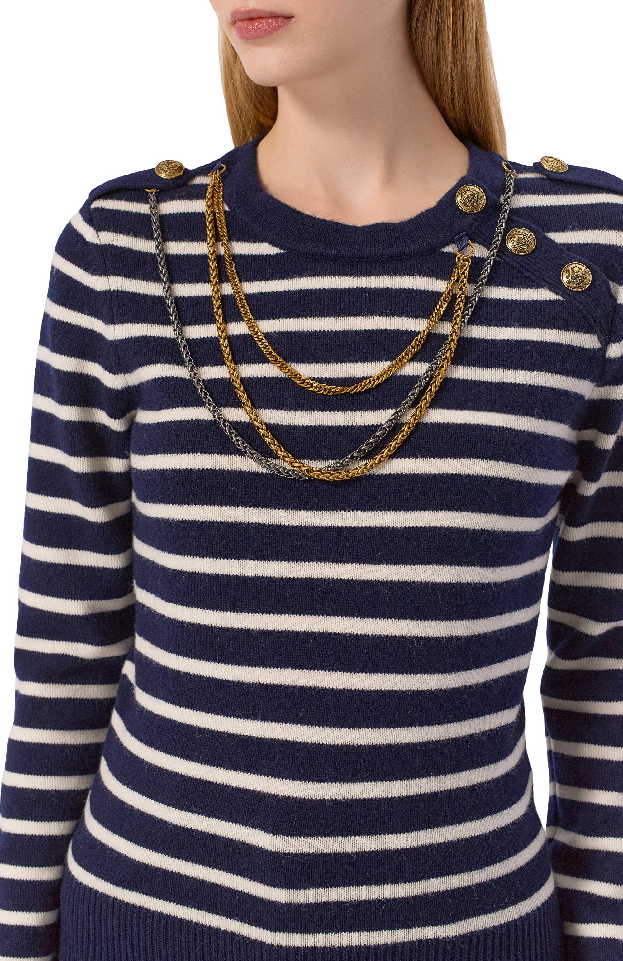 Шерстяной пуловер THE KOOPLES, арт. FPUL29007K, фото 5