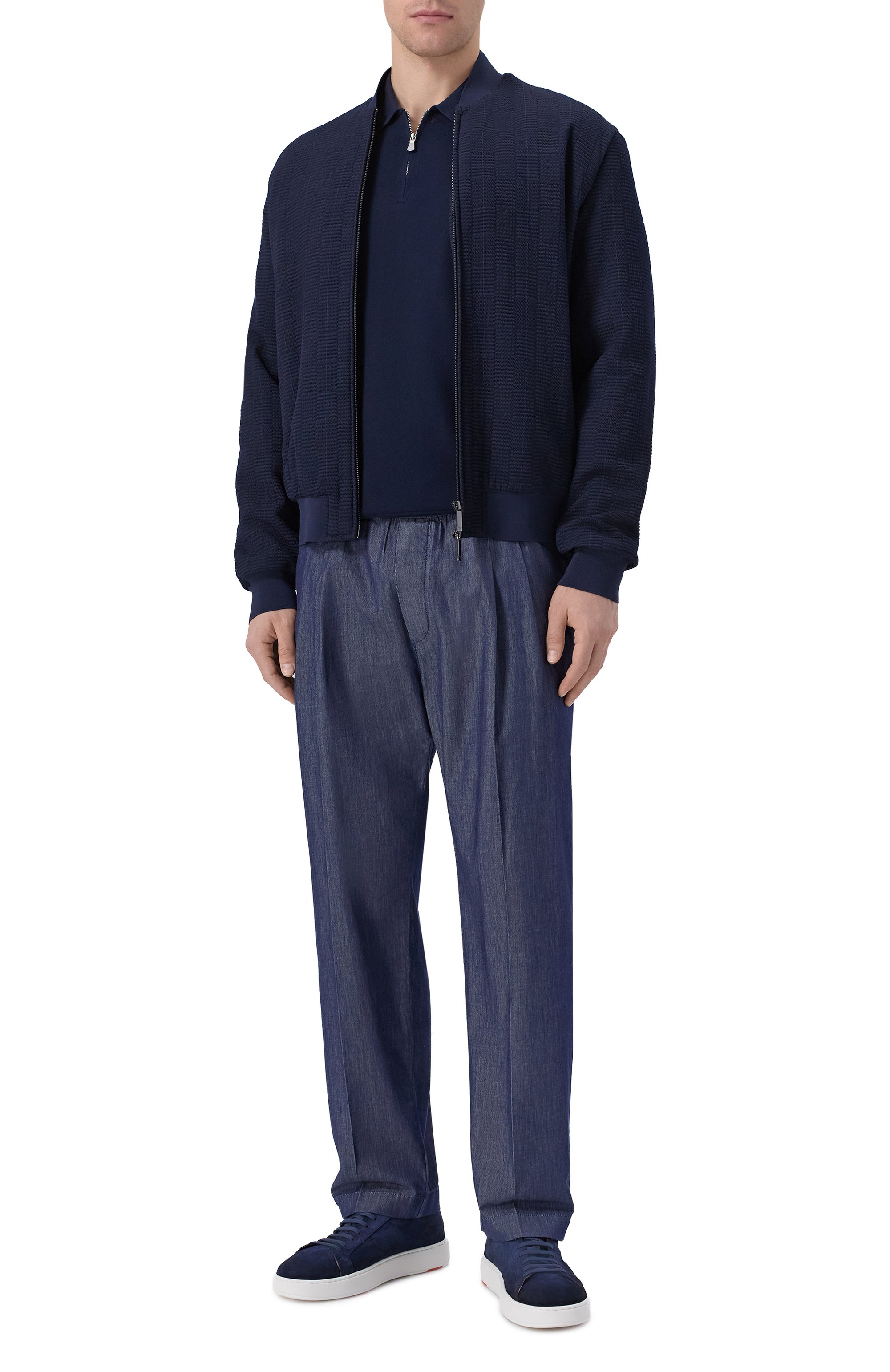 Хлопковые брюки GRAN SASSO, арт. 76122/56100, фото 2