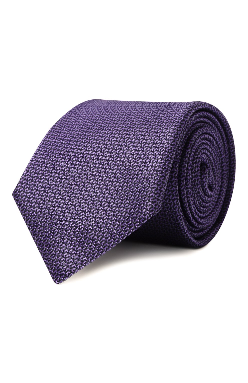Шелковый галстук CANALI фиолетового цвета по цене 17600 руб., арт. 18/HJ03766, фото 1 Шелковый галстук CANALI, арт. 18/HJ03766, фото 1