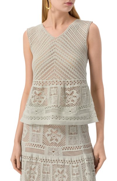 Хлопковый топ D.EXTERIOR, арт. 60349, фото 3