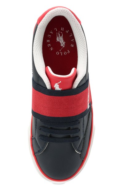 Кеды POLO RALPH LAUREN синего цвета по цене 11650 руб., арт. 12-RF102990, фото 4 Кеды POLO RALPH LAUREN, арт. 12-RF102990, фото 4