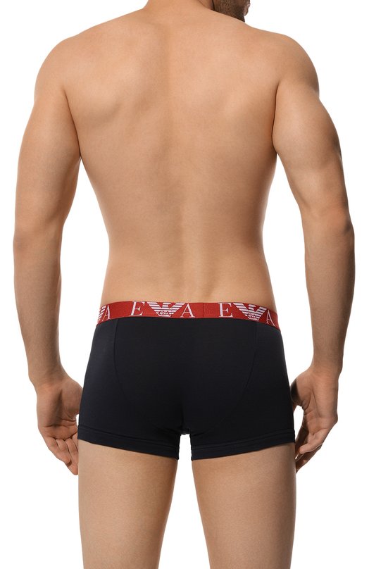Комплект из трех боксеров Emporio Armani 111357/4F715 Синий  111357/4F715 Фото 7