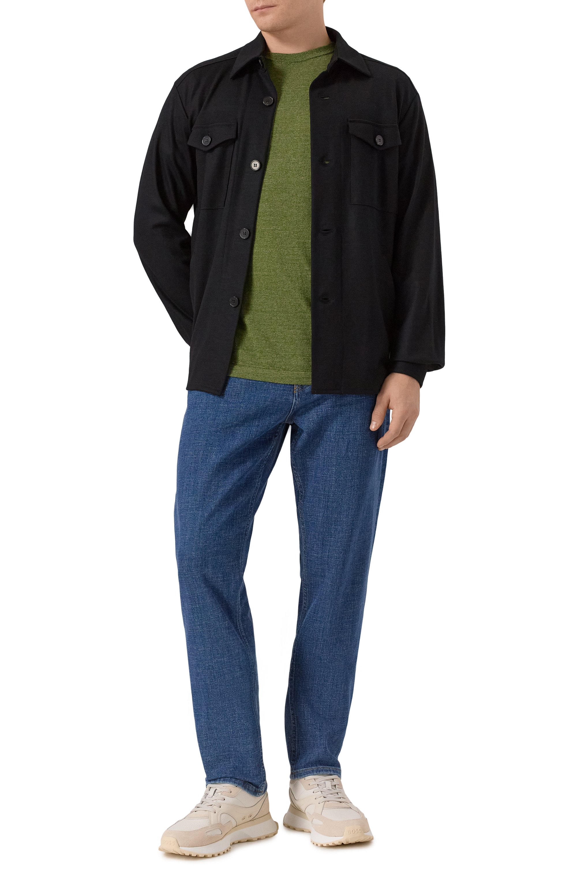 Джемпер из шерсти и льна 12 STOREEZ, арт. 131411, фото 2