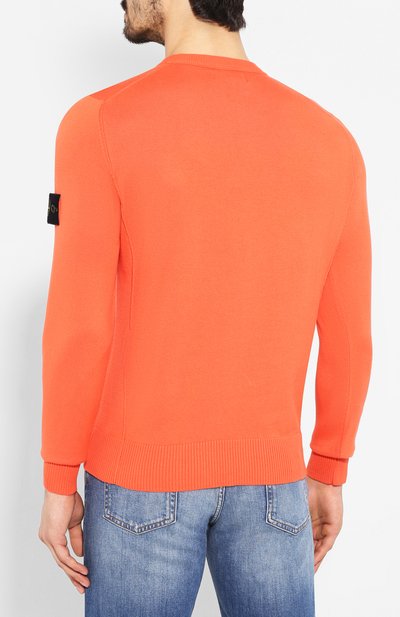 Хлопковый джемпер STONE ISLAND, арт. 7215510B2, фото 4