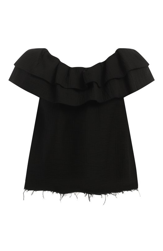 

Хлопковый топ Rachel Comey, Чёрный