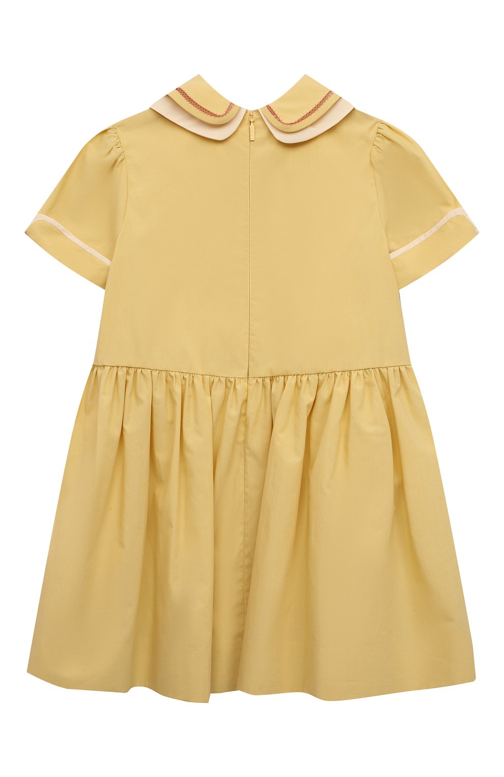 Хлопковое платье GUCCI, арт. 615237 ZAEFE, фото 2