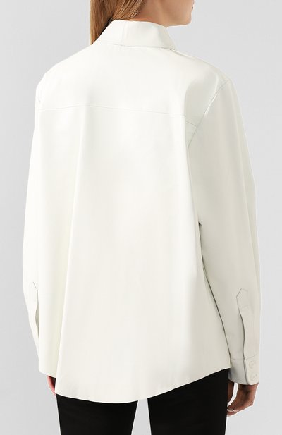 Кожаная рубашка DROME, арт. DPDA410/D400, фото 4