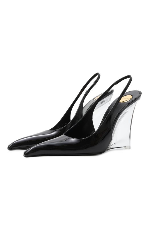 Лакированные туфли Miller 110 Saint Laurent 825104/1TVAN Чёрный 825104/1TVAN