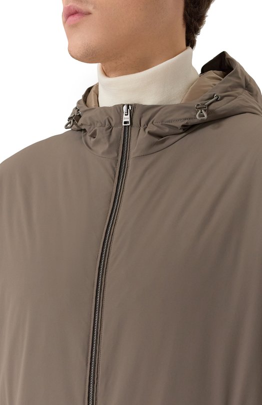 Утепленная куртка Herno PA00030UR/12387SZ Бежевый  PA00030UR/12387SZ Фото 5