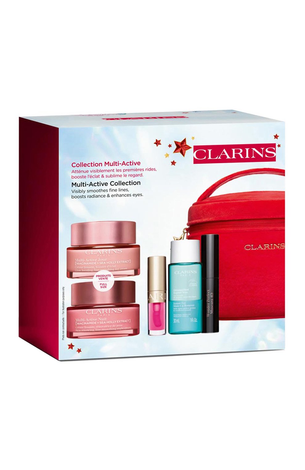 Набор в косметичке multi-active collection (2x50+30+3+1,4ml) CLARINS, арт. 80112618, фото 4