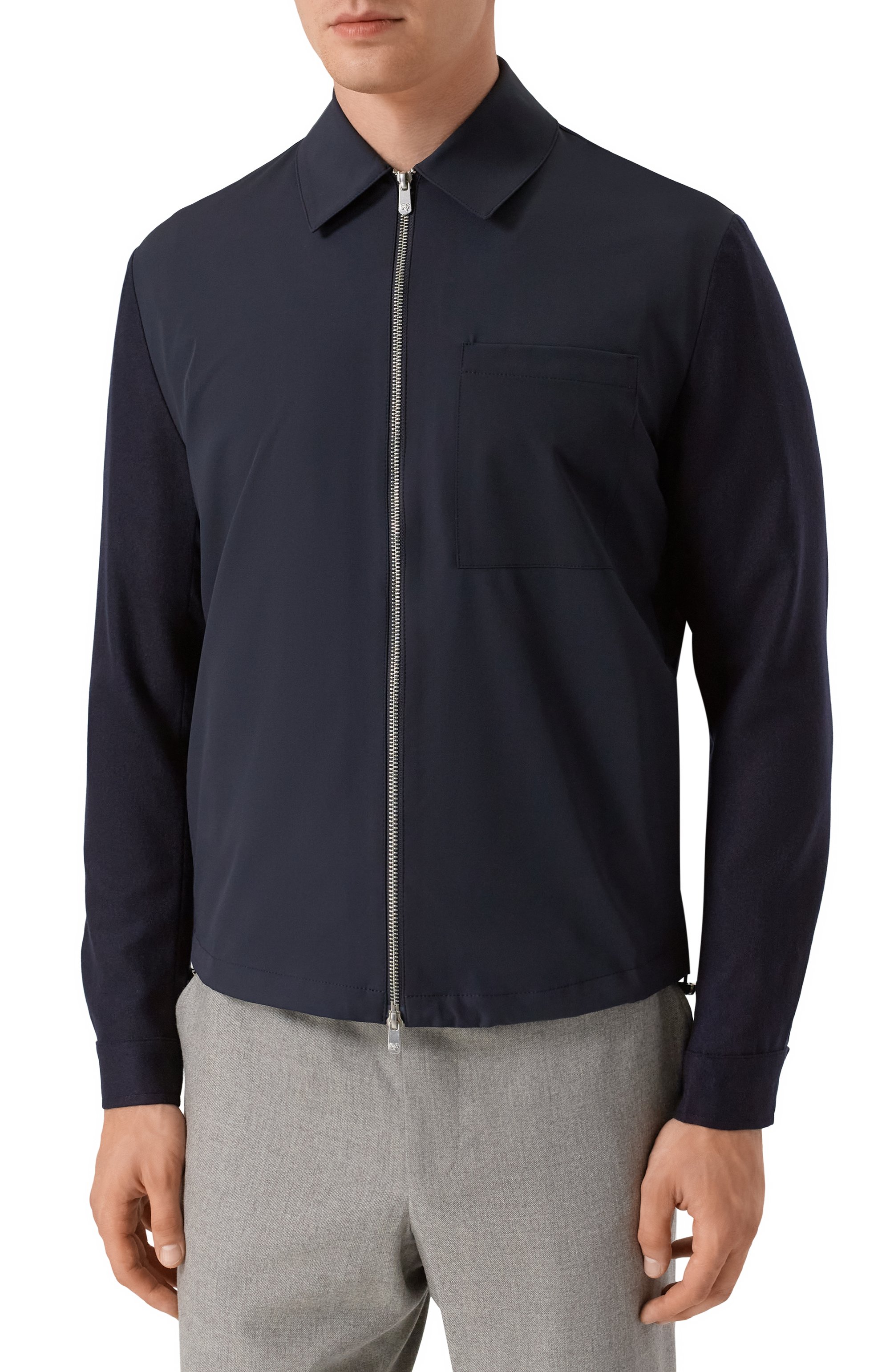 Куртка-рубашка из шерсти и кашемира MARCO PESCAROLO, арт. VENTIDUE/52F29, фото 3