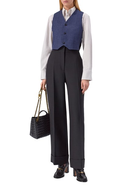 Шерстяной жилет BOTTEGA VENETA, арт. 834988/V5VQ0, фото 2