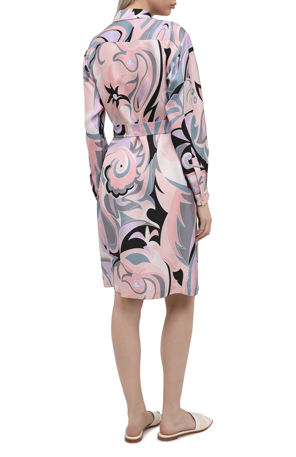 Шелковое платье EMILIO PUCCI, арт. 1ERG56/1E759, фото 4