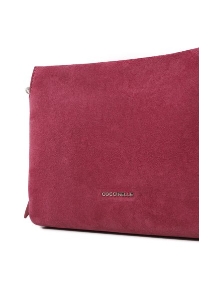 Сумка boheme small COCCINELLE розового цвета по цене 41800 руб., арт. E1 P6P 58 01 01, фото 4 Сумка boheme small COCCINELLE, арт. E1 P6P 58 01 01, фото 4