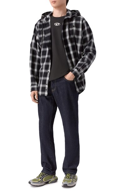 Хлопковая футболка DIESEL, арт. A20297/0JMBB, фото 2