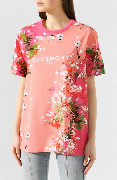 Хлопковая футболка GIVENCHY, арт. BW70753Z34, фото 3
