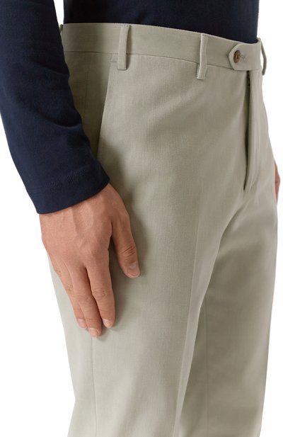 Хлопковые брюки CORNELIANI, арт. 264B01-2618503, фото 5