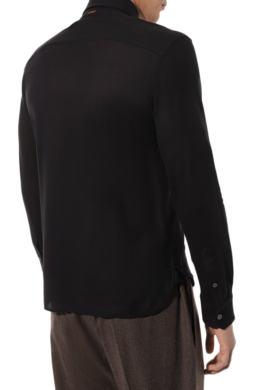 Хлопковая рубашка ZEGNA, арт. UC350A6/C754, фото 4